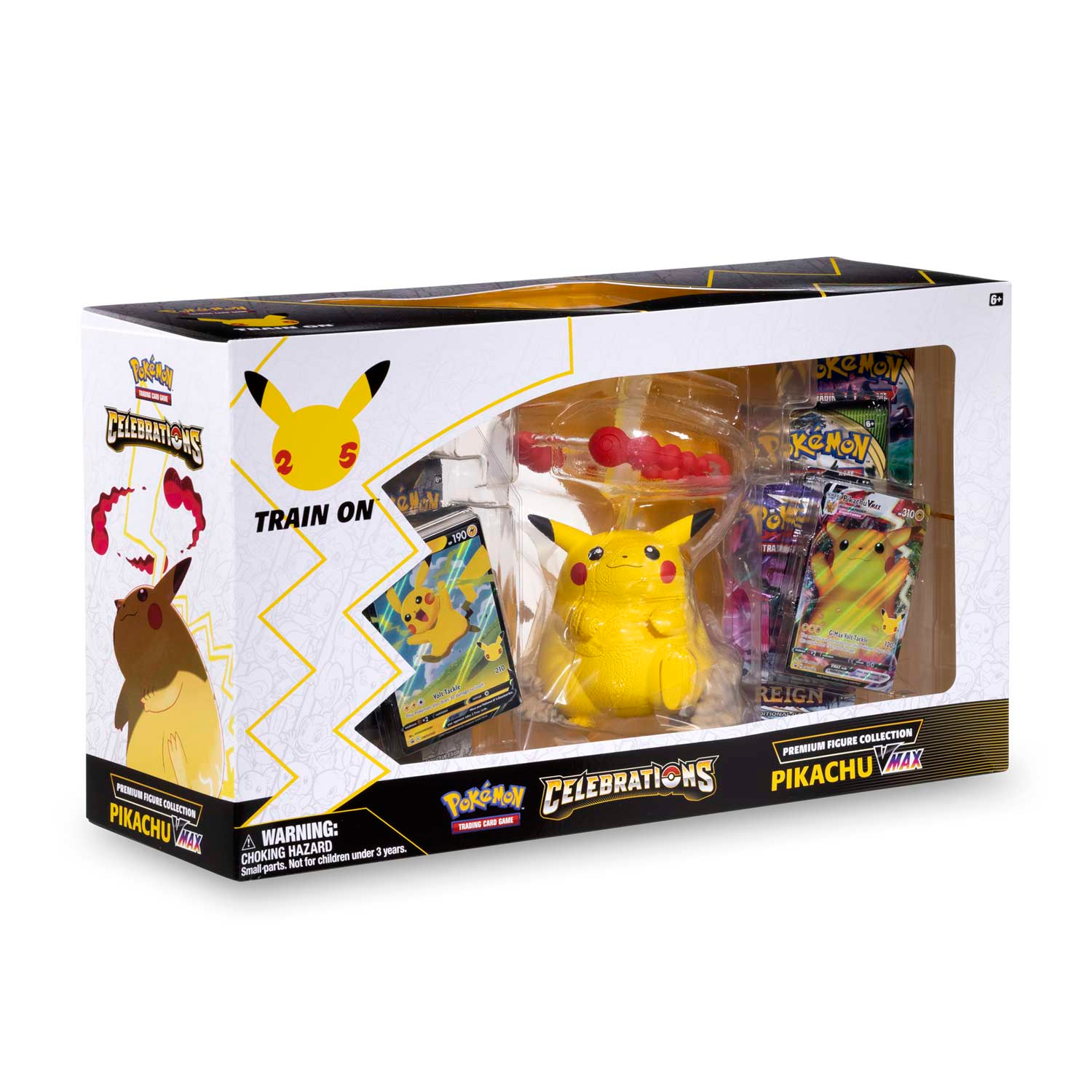 Pok Mon Tcg Celebrations Pikachu Vmax Premium Figure Collection Card