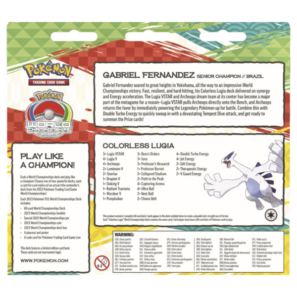 2023 pokémon tcg world championships deck gabriel fernandez